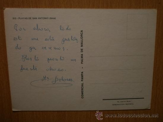 Postales: IBIZA. PLAYAS DE SAN ANTONIO. - Foto 2
