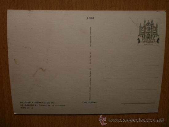 Postales: MALLORCA. LA CALOBRA. - Foto 2