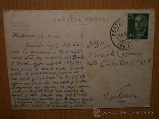 Postales: MALLORCA. PORTO CRISTO. - Foto 2