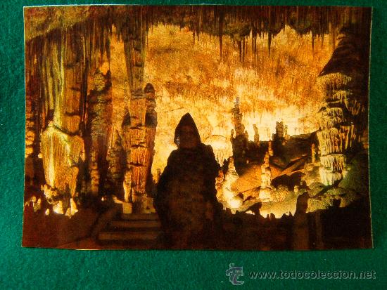 cuevas del drach - monje y cactus -porto cristo - Buy Postcards from the  Balearic Islands on todocoleccion