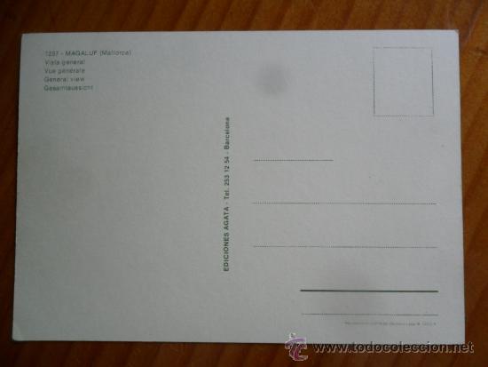 Postales: POSTAL MAGALUF MALLORCA - Foto 3