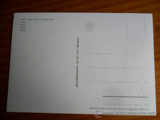 Postales: POSTAL C&acute;AN PASTILLA MALLORCA - Foto 2