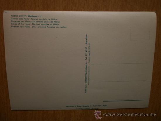 Postales: PORTO CRISTO. - Foto 2