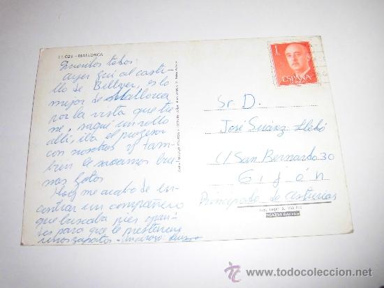 Postales: MALLORCA  CIRCULADA - Foto 2