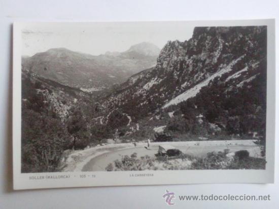 Postales: MALLORCA, CARRETERA DE SOLLER - Foto 1