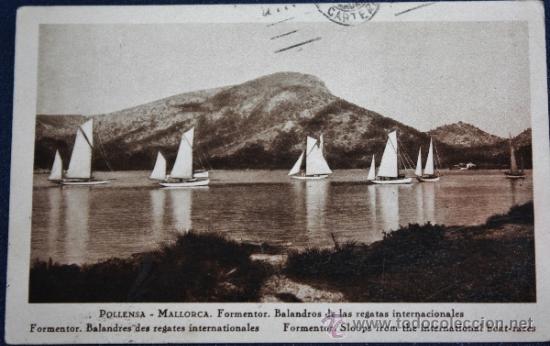 Postcards: ANTIGUA POSTAL DE POLLENSA-MALLORCA