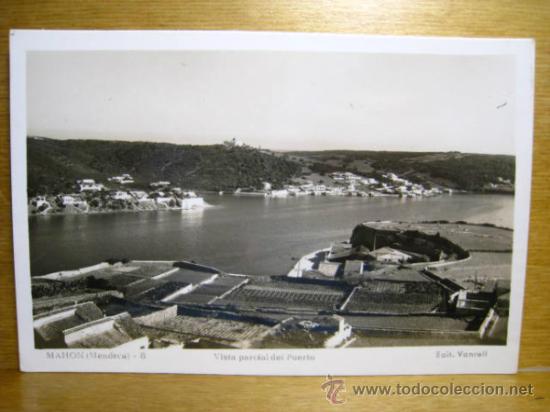 Postales: MAHON: VISTA PARCIAL DEL PUERTO