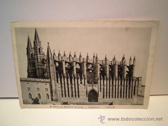 Postales: 49-PALMA DE MALLORCA-CATEDRAL - Foto 1