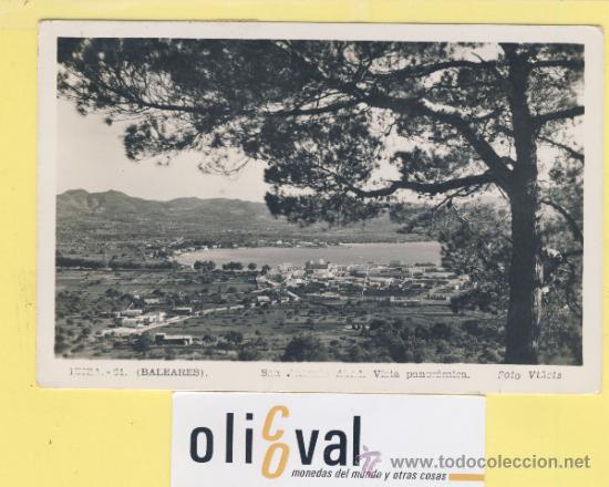 Postales: POSTAL-BALEARES-IBIZA -SAN ANTONIO  -1959 -FOTO VI&Ntilde;ETS -P-01938