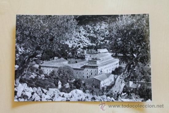 Postales: Postal. Mallorca. Lluch. Vista General del Monasterio. A. Zerkowitz. - Foto 1