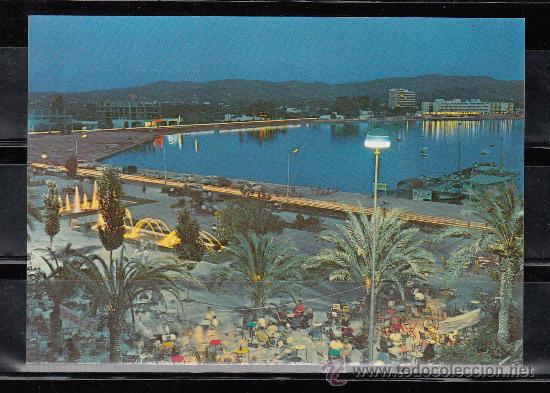 Postales: 316.- SAN ANTONIO. RINCON DE LA BAH&Iacute;A. VISTA DE NOCHE
