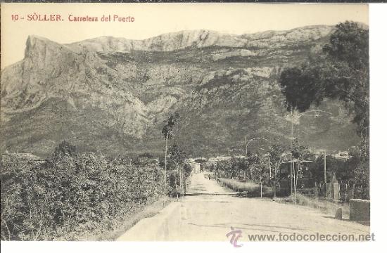 Postales: PALMA MALLORCA SOLLER SIN ESCRIBIR - Foto 1