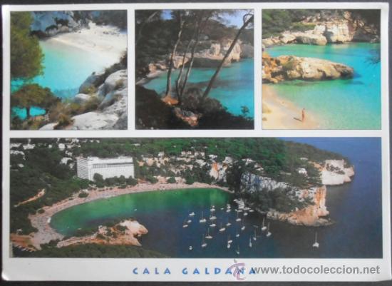 Postales: (4378)POSTAL ESCRITA,CALA GALDANA,FERRERIES,ILLES BALEARS,BALEARES,CONSERVACION: