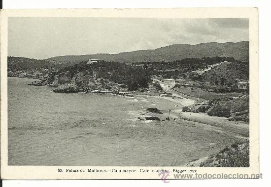 Postales: PALMA DE MALLORCA.-CALA MAYOR N&ordm; 82 - Foto 1