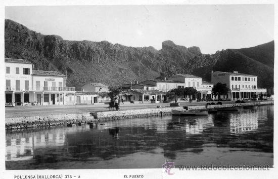 Postais: Postal de Puerto Pollensa. escrita por detr&aacute;s en 1933
