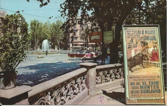 Postkarten: PALMA DE MALLORCA.-PLAZA DE LA REINA.-NEVCOLOR 114.-FOTO PLANAS