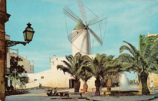 Postales: ciudadela / menorca - molino - n&ordm; 496 - ed. fardi - nueva - a&ntilde;os 60 - x