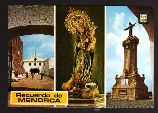 Postales: Recuerdo de Menorca. No circulada. - Foto 1