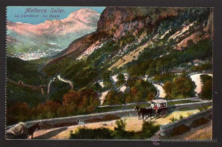 Postales: Mallorca. Soller. La Carretera. No circulada. - Foto 1