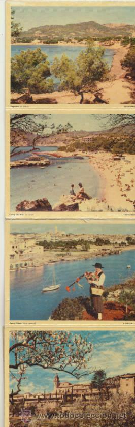 Postales: Mallorca.Librito de 12 postales (7,5x9,5) - Foto 1