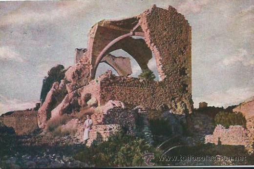 Postales: Mallorca, Pollensa- ruinas del castillo - Foto 1