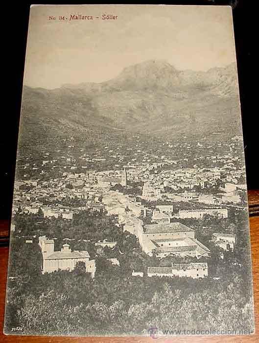 Postales: ANTIGUA POSTAL DE MALLORCA . SOLLER - AM - SIN CIRCULAR - Foto 1