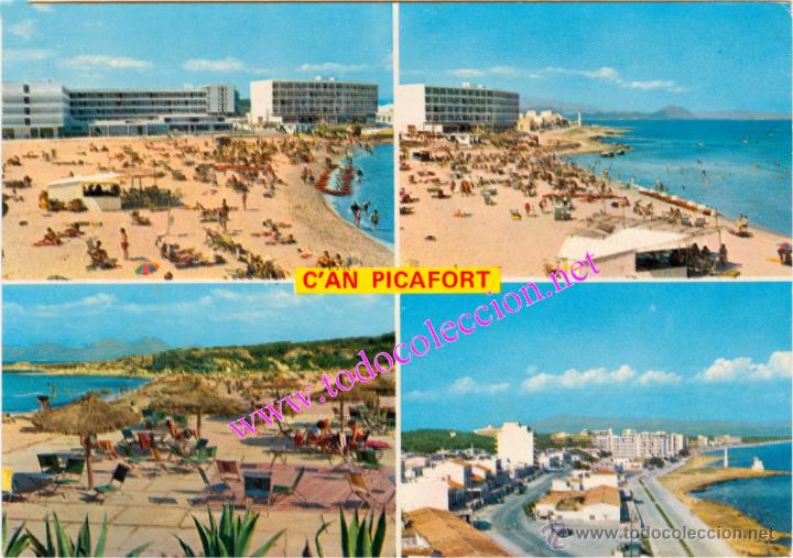 Postales: CAN PICAFORT - MALLORCA - POSTAL DE 1971 (POSTAL SIN CIRCULAR) - Foto 1