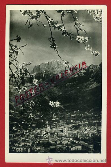 Postales: POSTAL, MALLORCA, SOLLER CON EL PUIG MAYOR, P90883 - Foto 1