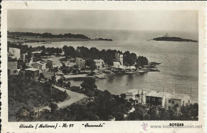 Postales: BALEARES ALCUDIA ESCRITA - Foto 1