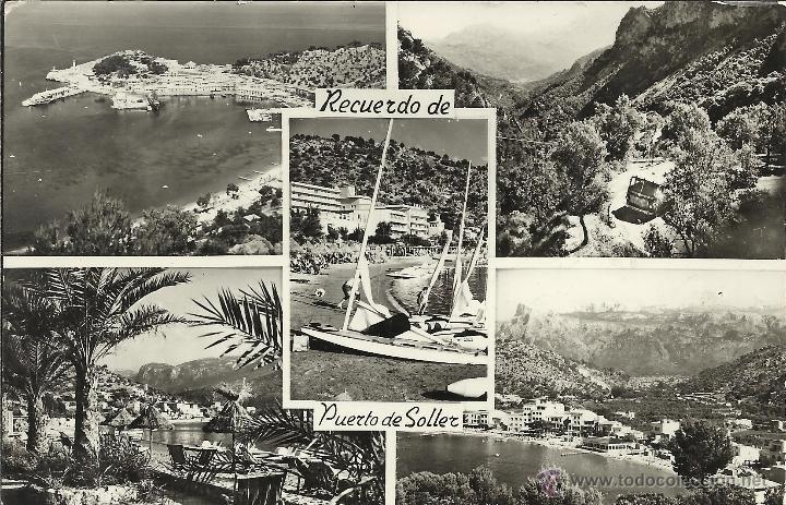 Postales: MALLORCA SOLLER ESCRITA - Foto 1