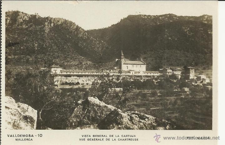 Postales: MALLORCA VALLDEMOSA SIN ESCRIBIR - Foto 1