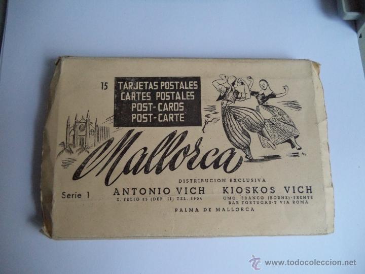 Postales: Acorde&oacute;n de 15 targetas postales de Mallorca. - Foto 1