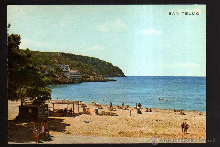 Postales: Mallorca. Playa de San Telmo. Circulada. - Foto 1