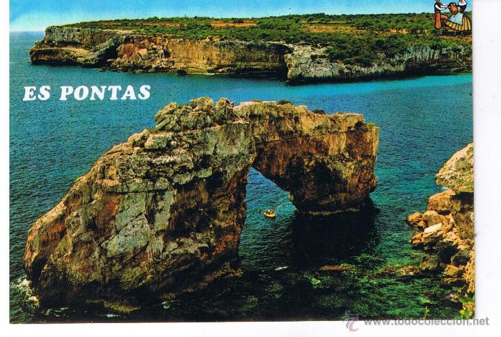 Postales: POSTAL: MALLORCA . CALA SANTANYI - Foto 1