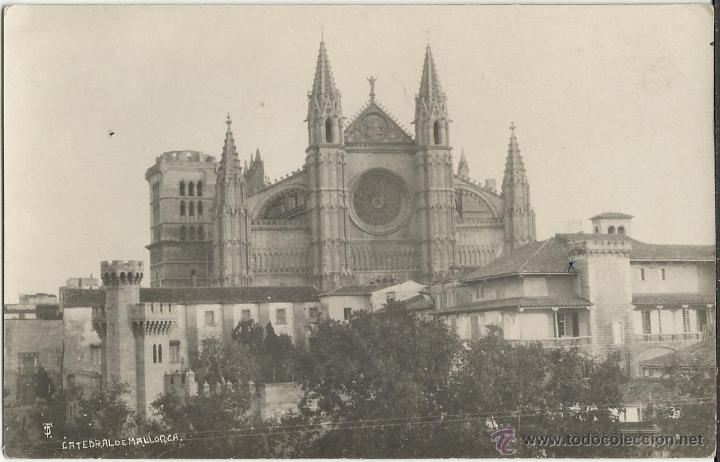 Postales: ANTIGUA POSTAL DE MALLORCA CATEDRAL - Foto 1