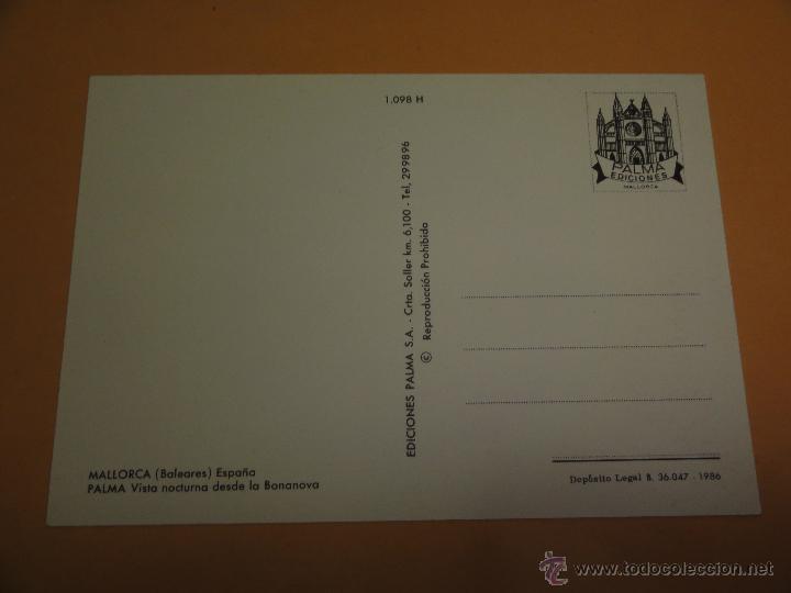 Postales: POSTAL PALMA DE MALLORCA. - Foto 2