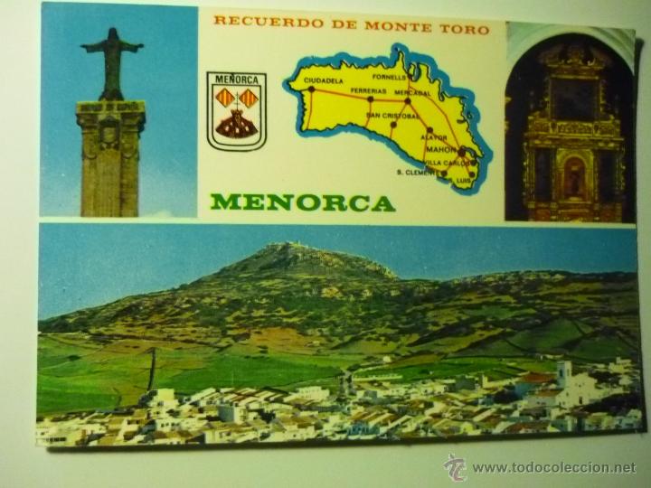 Postales: POSTAL MENORCA MONTE TORO - - Foto 1