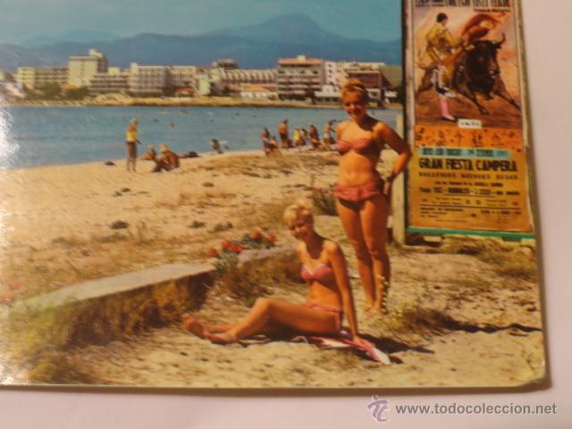 Postales: POSTAL DE MALLORCA ,PLAYA DE CAN PASTILLA - Foto 2