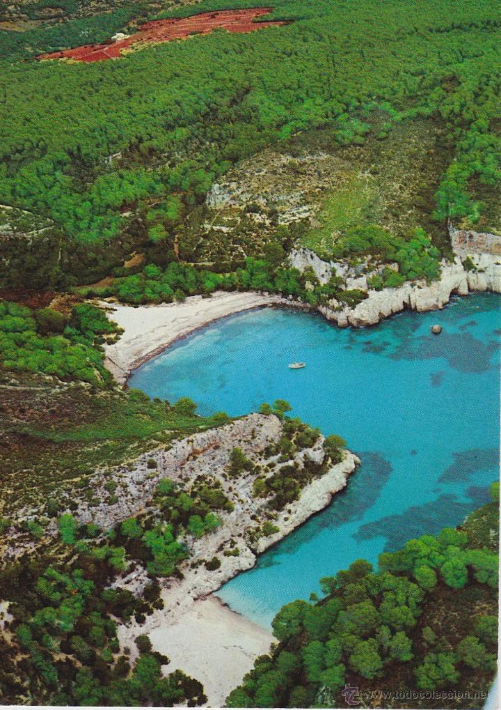 Postales: N 7010 Menorca Macarella y Macarelleta playa (sin circular) - Foto 1