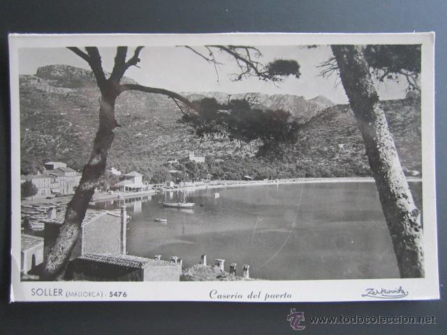 Postales: Postal Mallorca. Soller. caser&iacute;o del puerto. Zerkowitz. - Foto 1