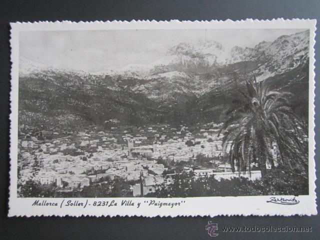 Postales: Postal Mallorca. La villa y Puigmayor. zerkowitz. - Foto 1
