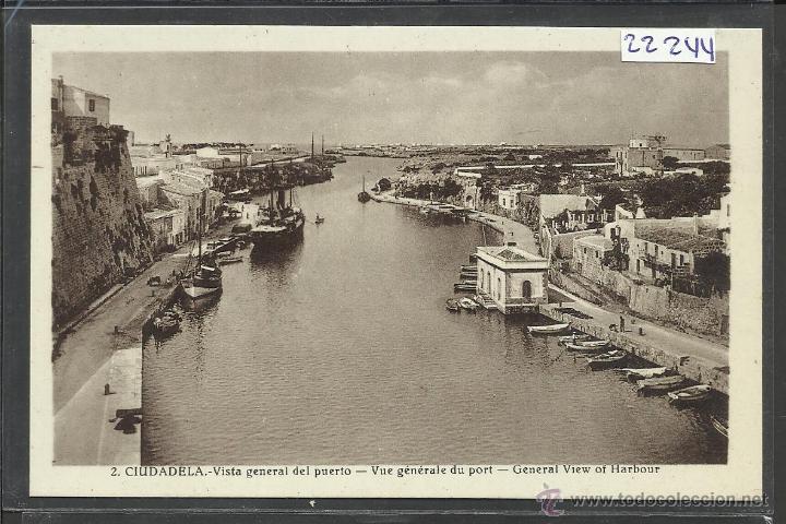 Cartoline: CIUDADELA - 2 - VISTA GENERAL DEL PUERTO - IMP&middot;ALLES - (22244)