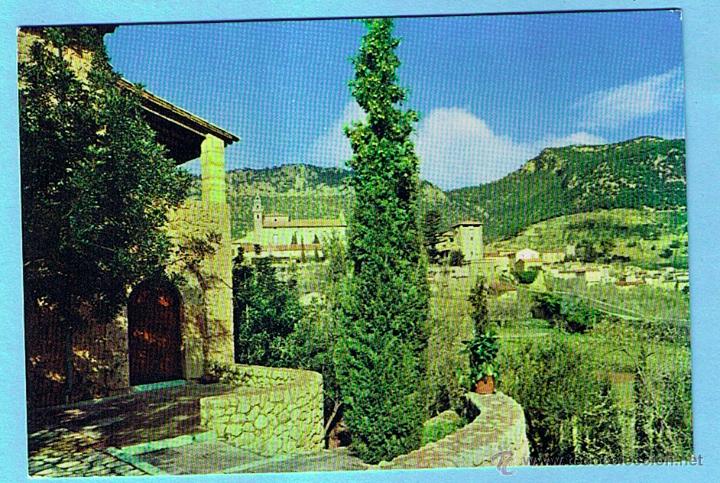 Cartoline: 1091 - VALLDEMOSA. LA CARTUJA DES DE EL OLIVARET. EDICIONES AGATA. FOTO R. AUSIAS, 1959