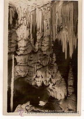 Postales: ANTIGUA POSTAL CUEVAS DE CAMPANET MALLORCA - Foto 1