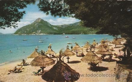 Cartoline: FORMENTOR - PLAYA - N&ordm; 47 - ED. ZERKOWITZ - A&Ntilde;O 1959 - NUEVA  -