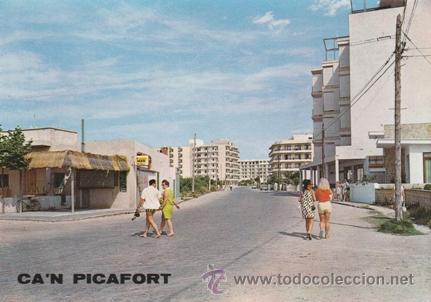 Cartoline: C&acute;AN PICAFORT - PASEO COLON - N&ordm; 501 - ED. BOHIGAS - A&Ntilde;O 1969 - NUEVA -