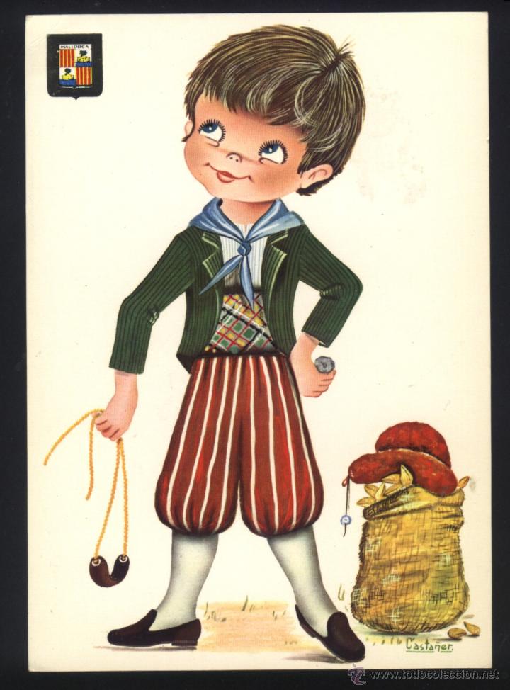Postales: A-0182- TRAJE REGIONAL DE BALEARES