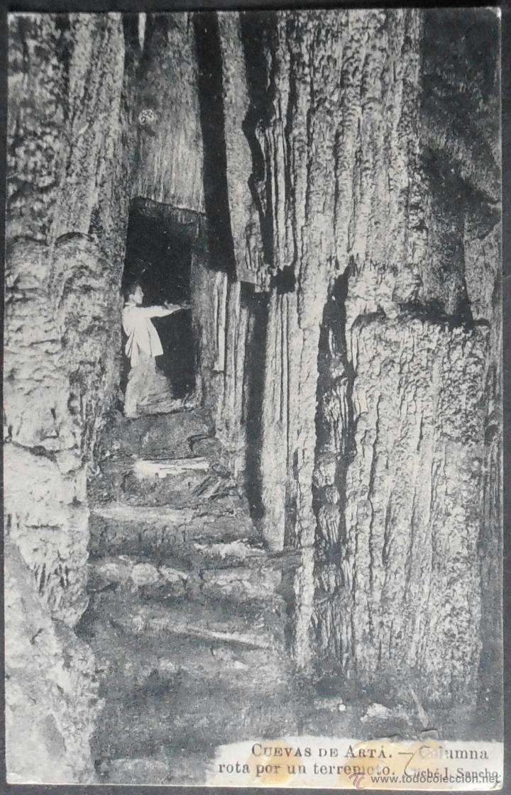 Postcards: (20390)POSTAL SIN CIRCULAR,LES COVES D'ART&Agrave;,ARTA,ILLES BALEARS,BALEARES,CONSERVACION: