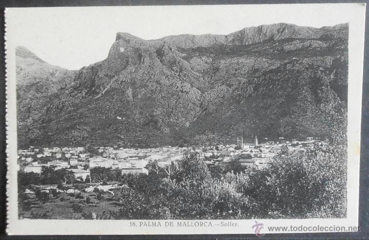 Postcards: (20692)POSTAL SIN CIRCULAR,VISTA PARCIAL,SOLLER,ILLES BALEARS,BALEARES,CONSERVACION: