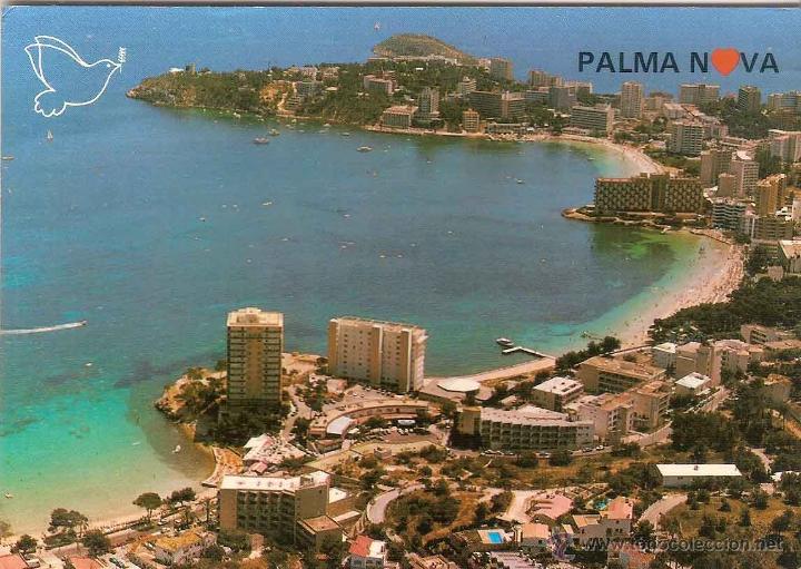 Postales: PALMANOVA (MALLORCA), PLAYA D SON MATIES - CLIK CLAK N&ordm; 2923 - CIRCULADA